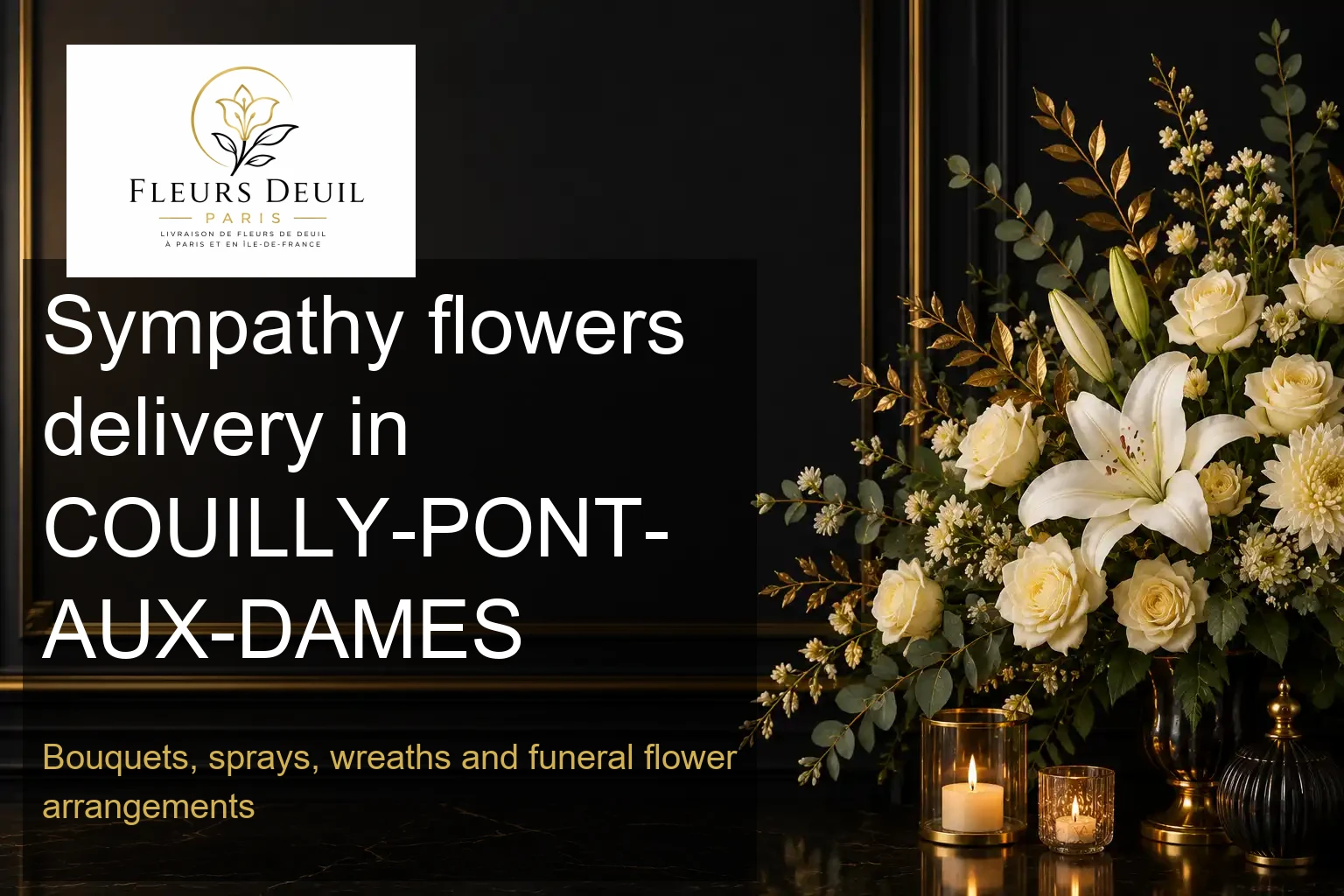 Sympathy flowers delivery in COUILLY-PONT-AUX-DAMES