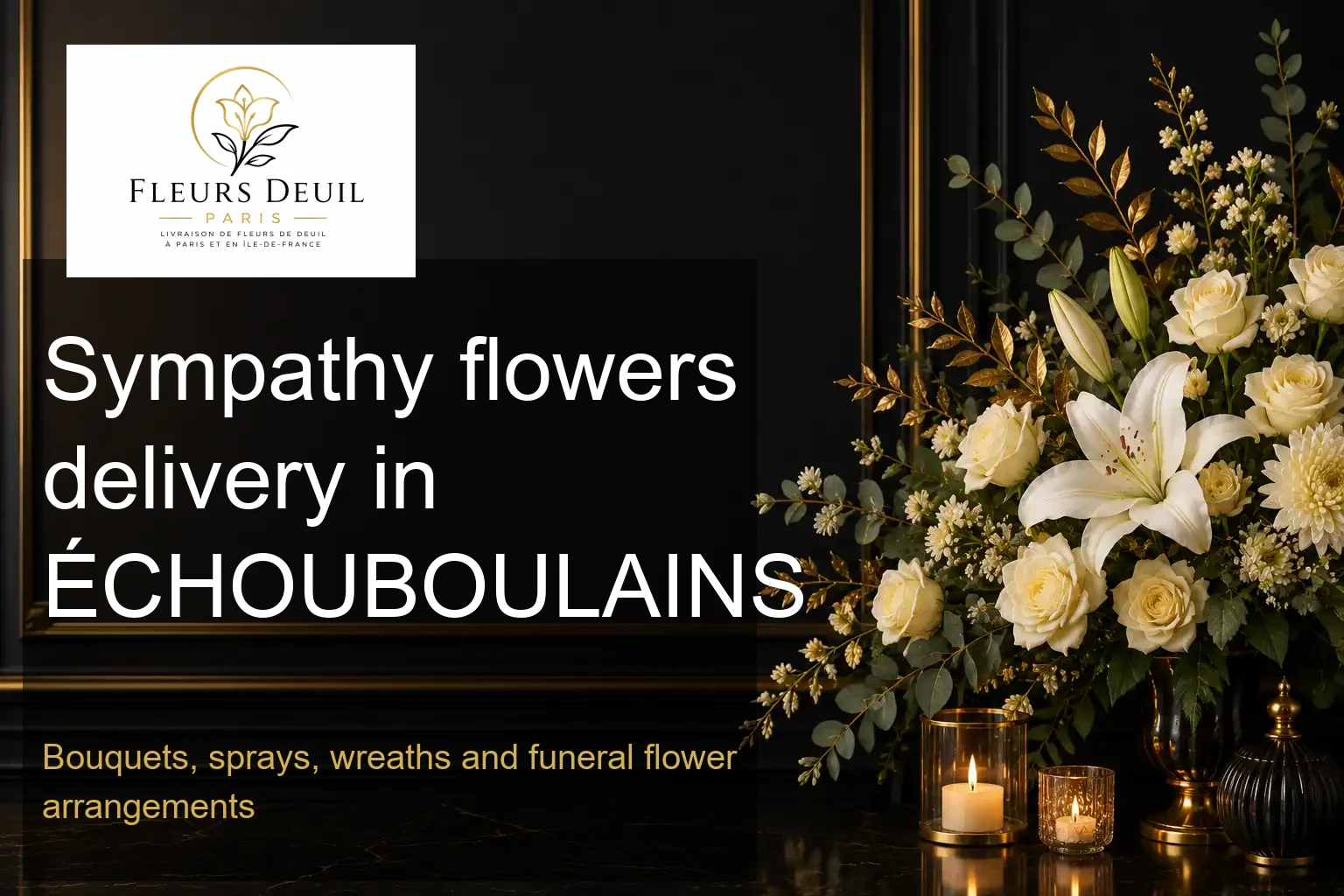 Sympathy flowers delivery in ÉCHOUBOULAINS