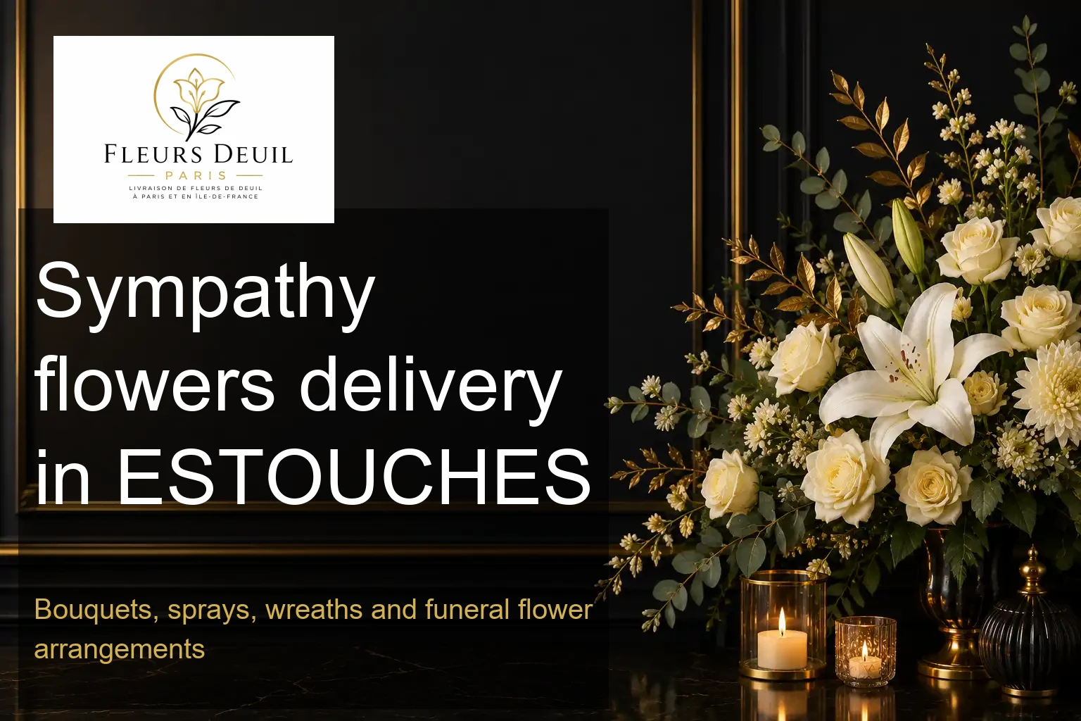 Sympathy flowers delivery in ESTOUCHES