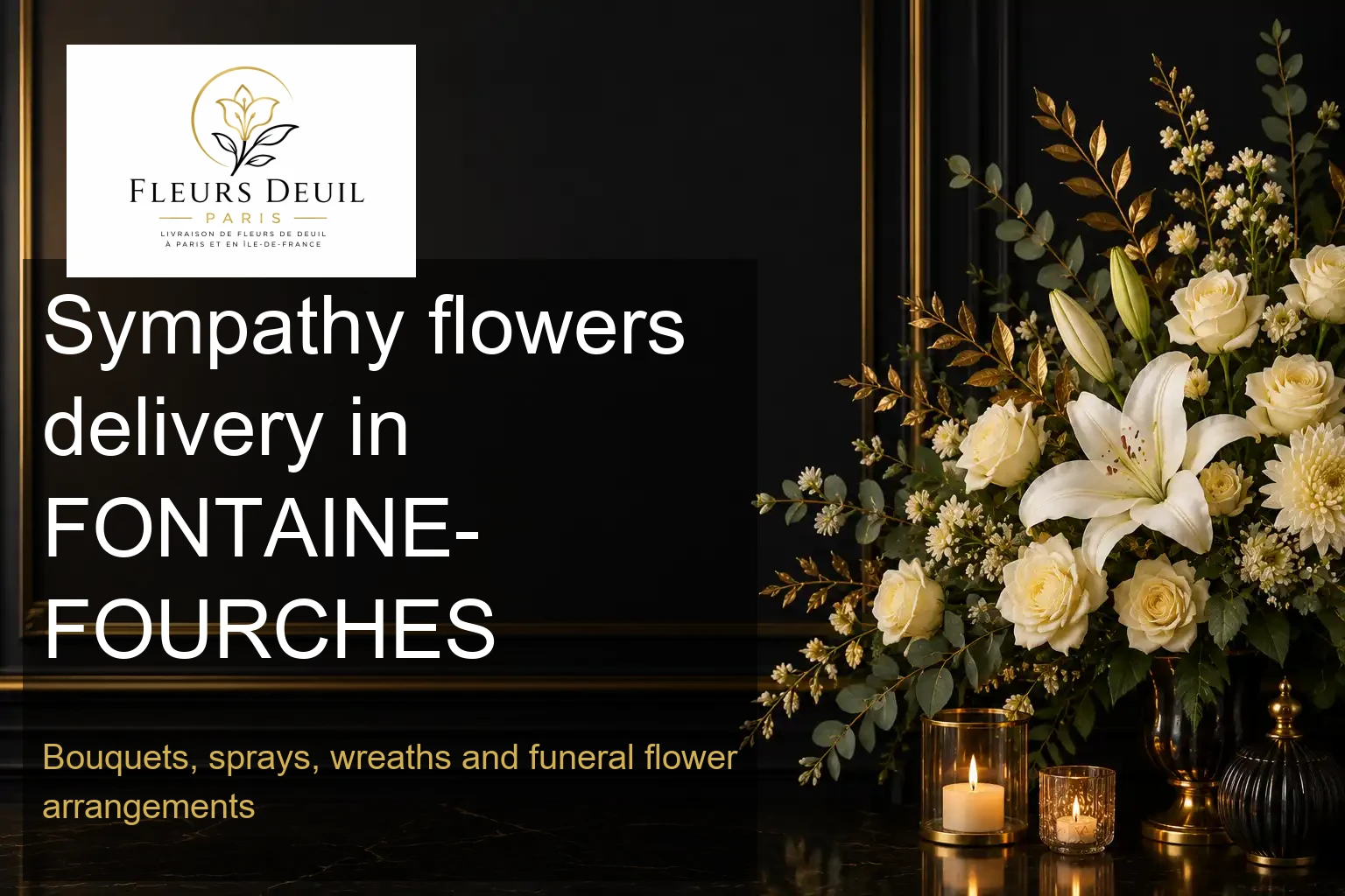 Sympathy flowers delivery in FONTAINE-FOURCHES