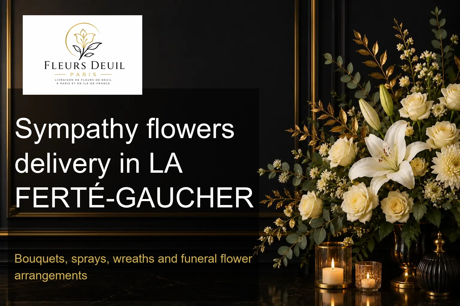Sympathy flowers delivery in LA FERTÉ-GAUCHER
