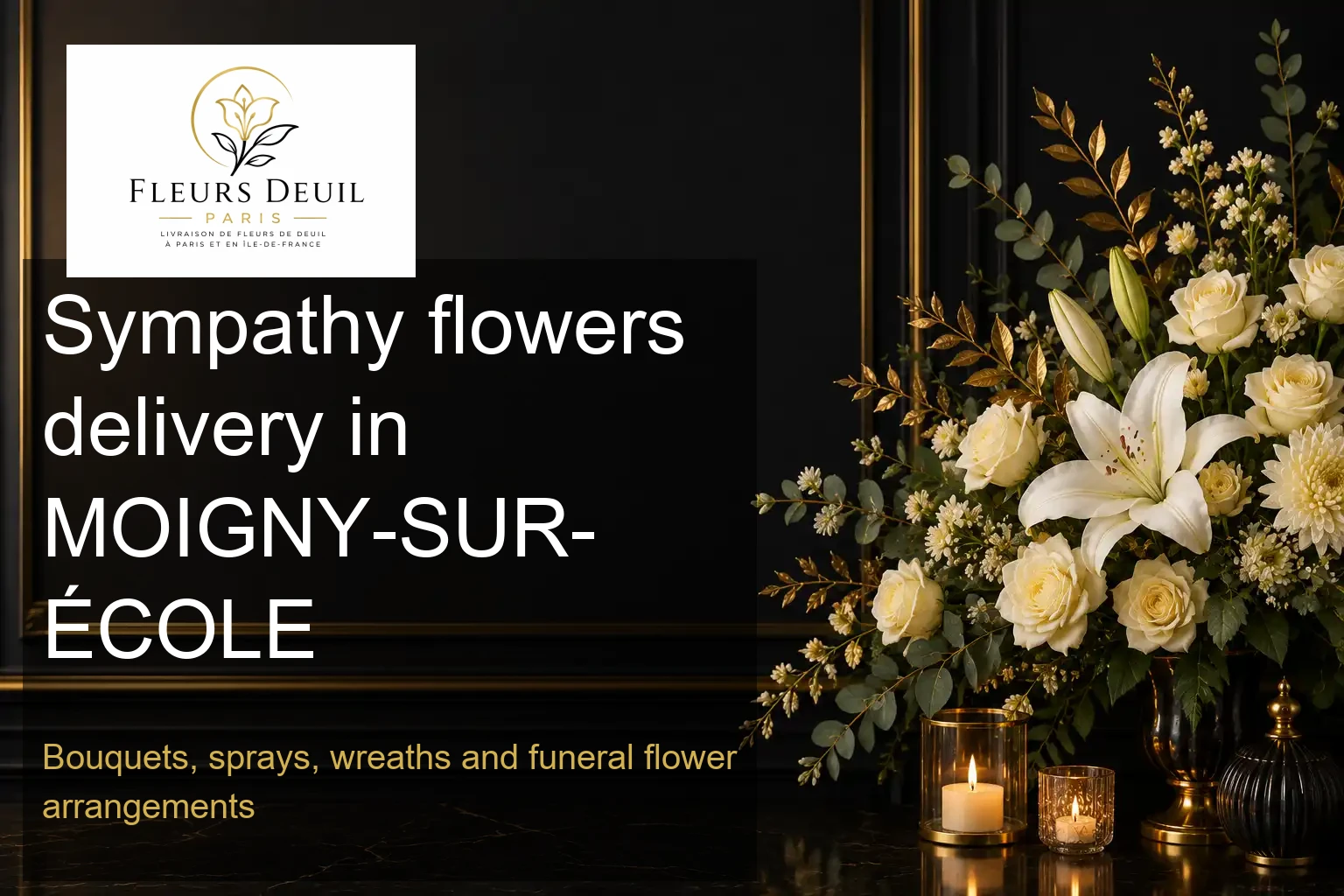 Sympathy flowers delivery in MOIGNY-SUR-ÉCOLE