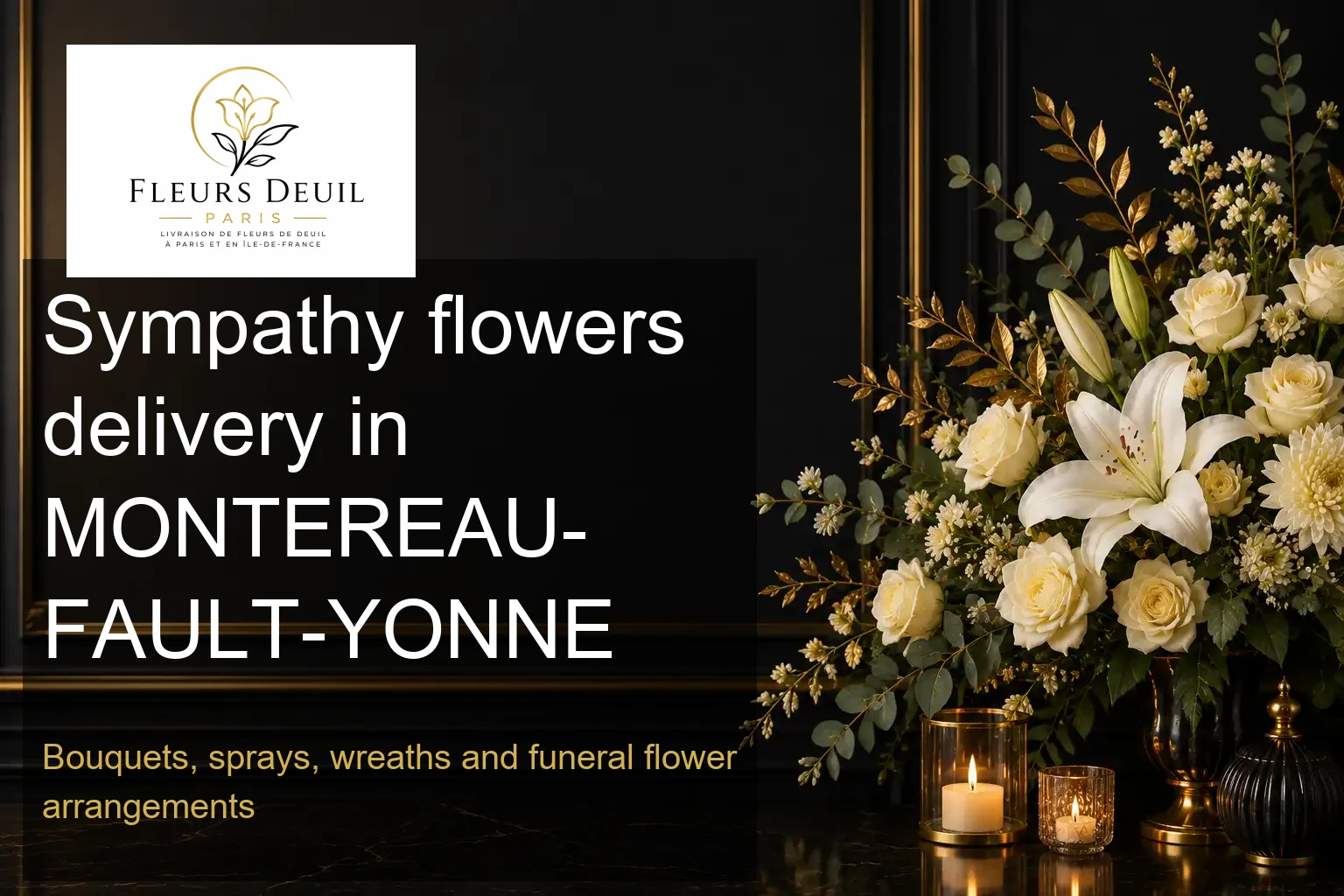 Sympathy flowers delivery in MONTEREAU-FAULT-YONNE