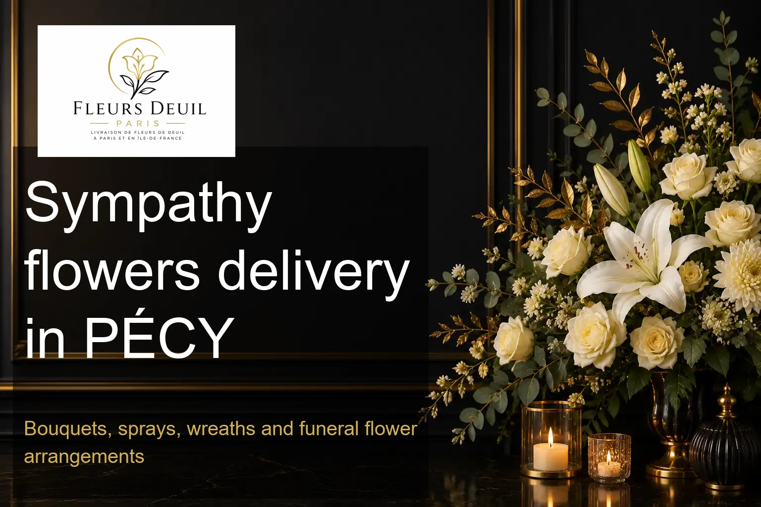 Sympathy flowers delivery in PÉCY