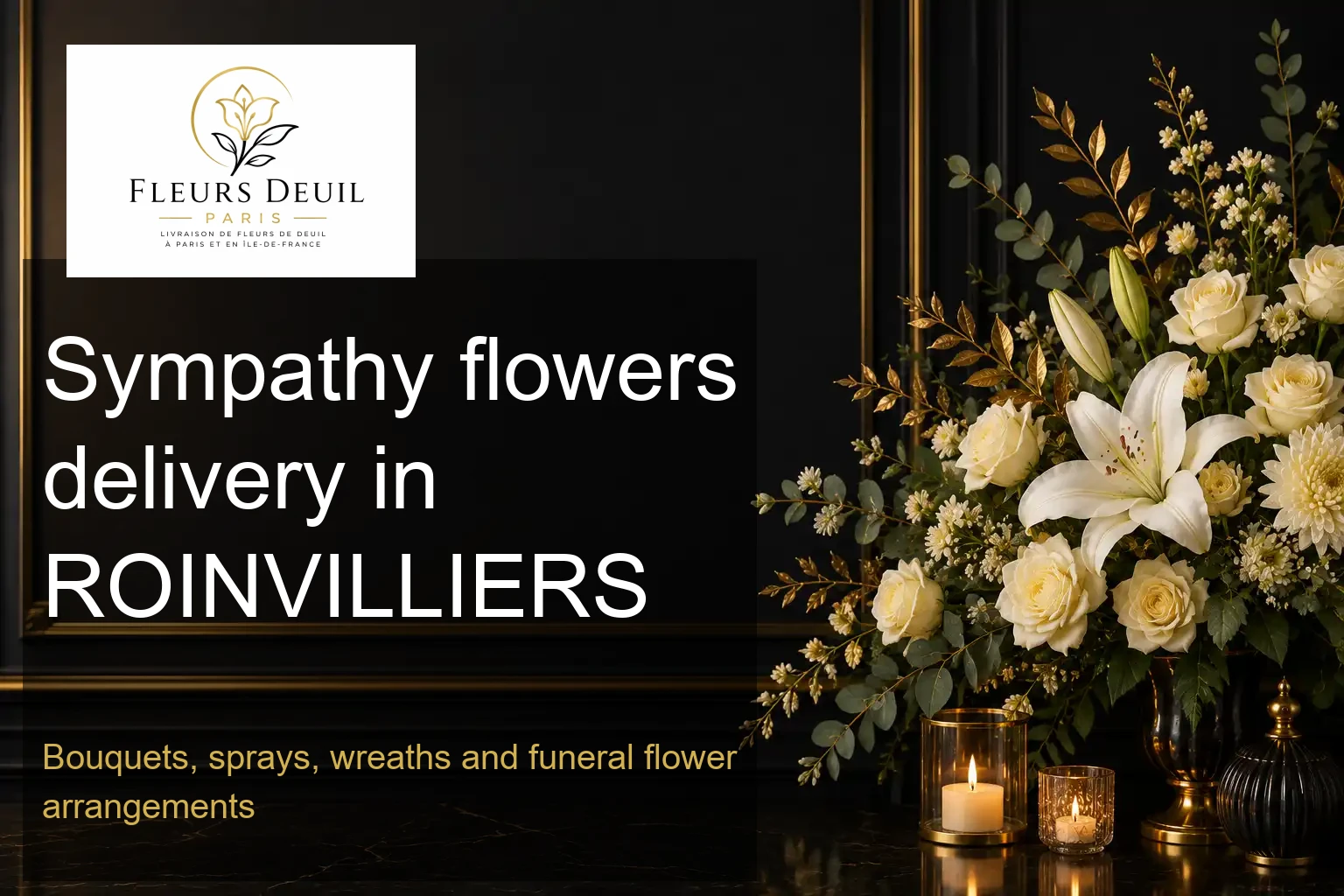 Sympathy flowers delivery in ROINVILLIERS