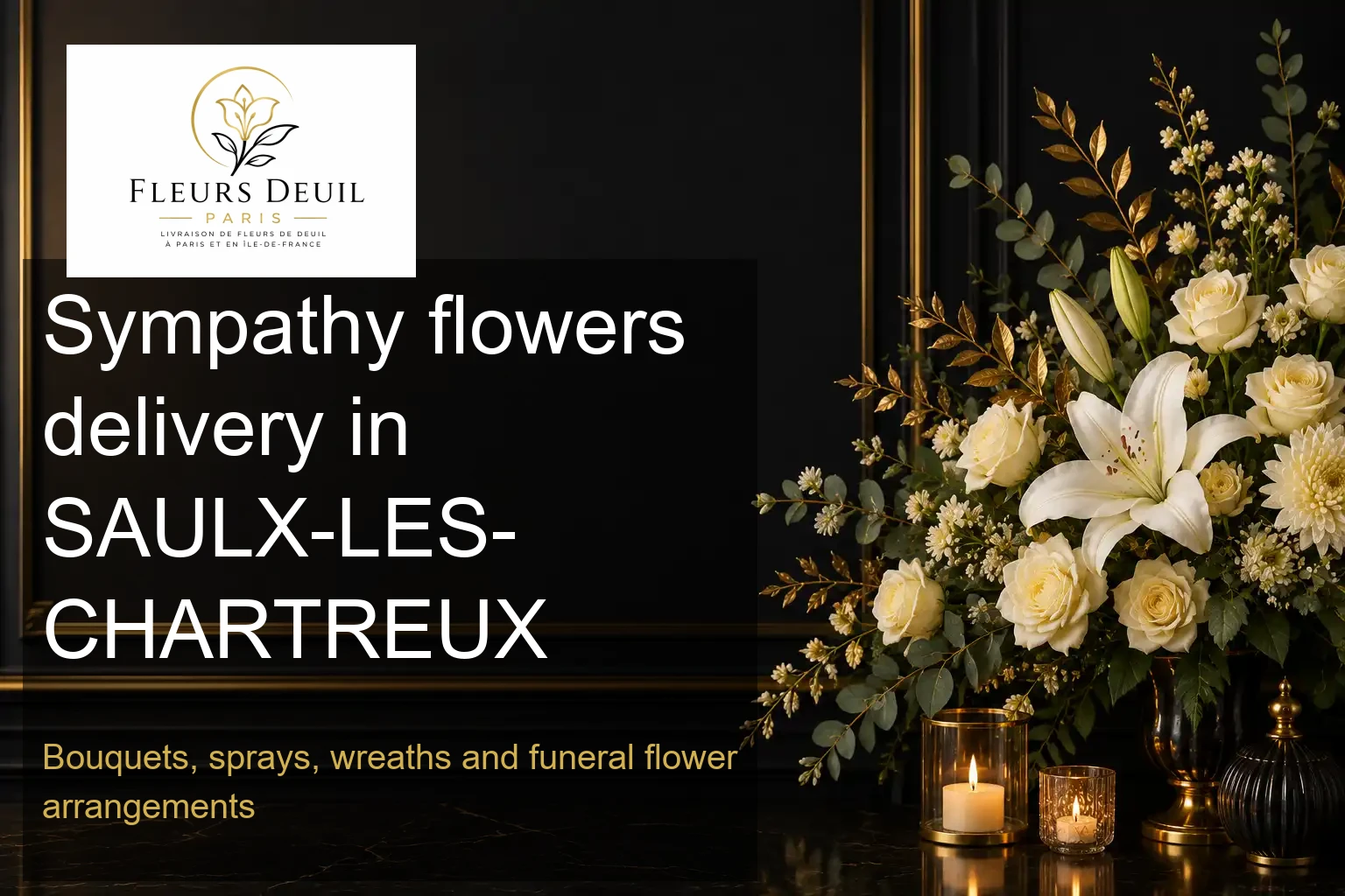 Sympathy flowers delivery in SAULX-LES-CHARTREUX