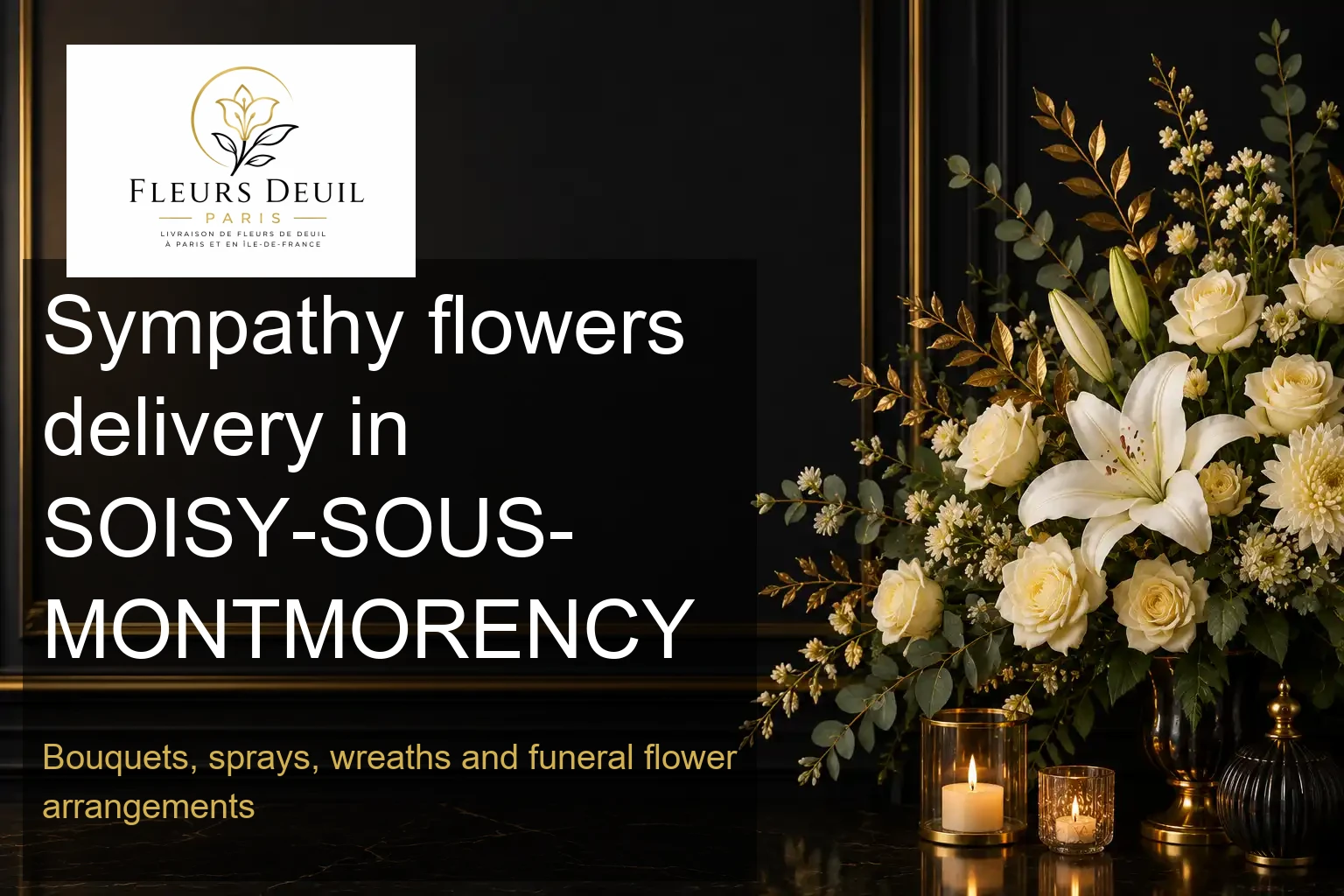 Sympathy flowers delivery in SOISY-SOUS-MONTMORENCY
