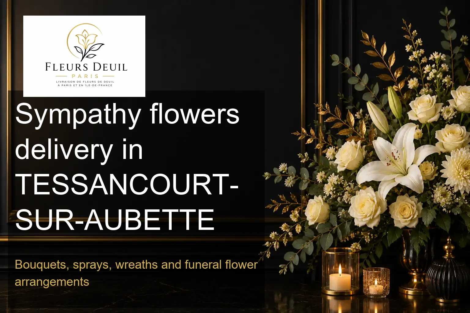 Sympathy flowers delivery in TESSANCOURT-SUR-AUBETTE