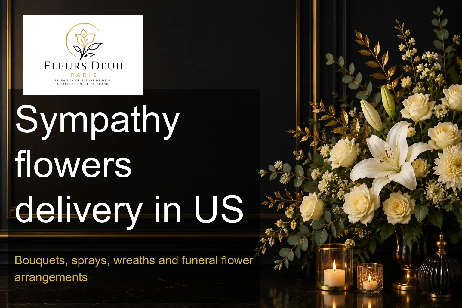 Sympathy flowers delivery in US