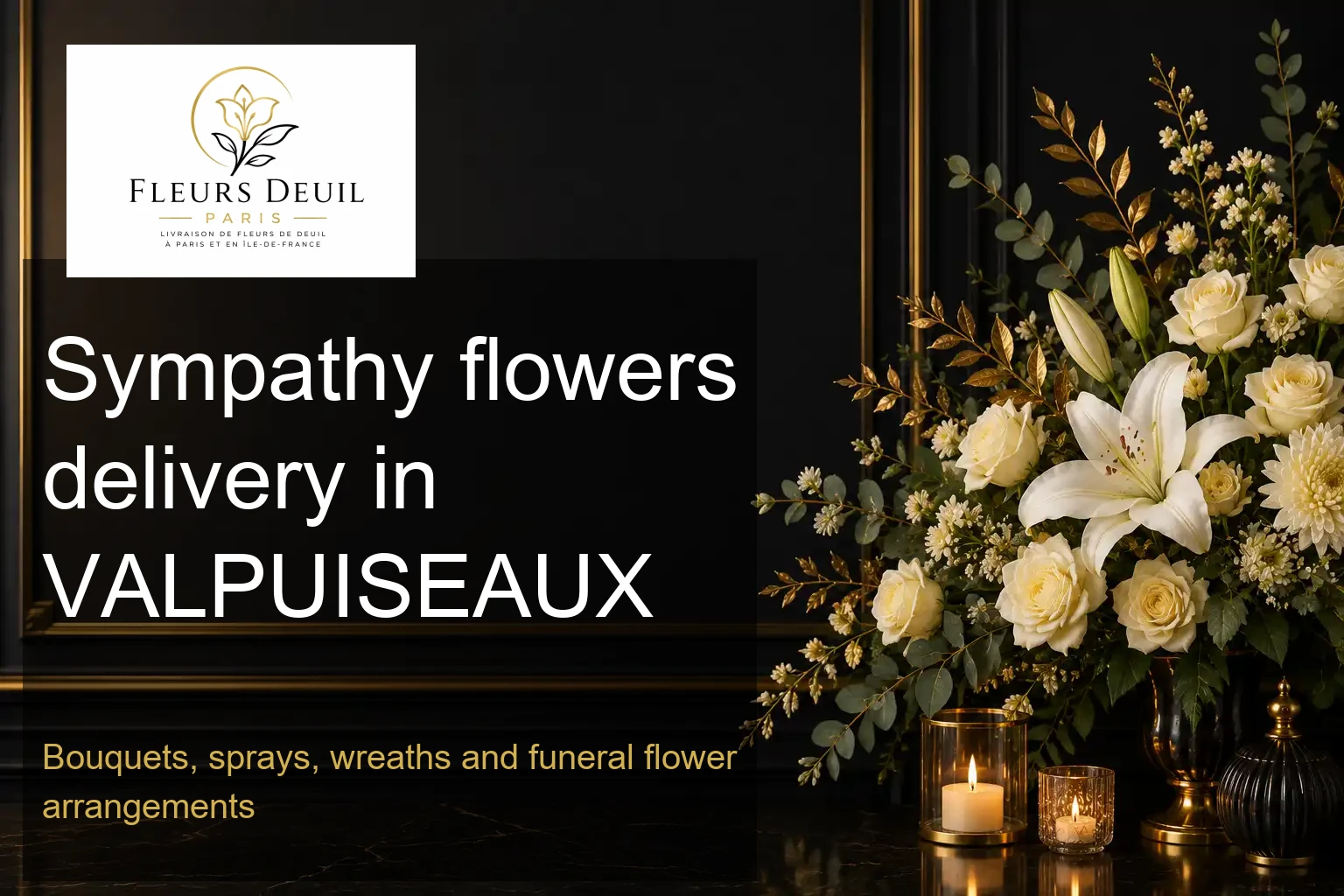 Sympathy flowers delivery in VALPUISEAUX
