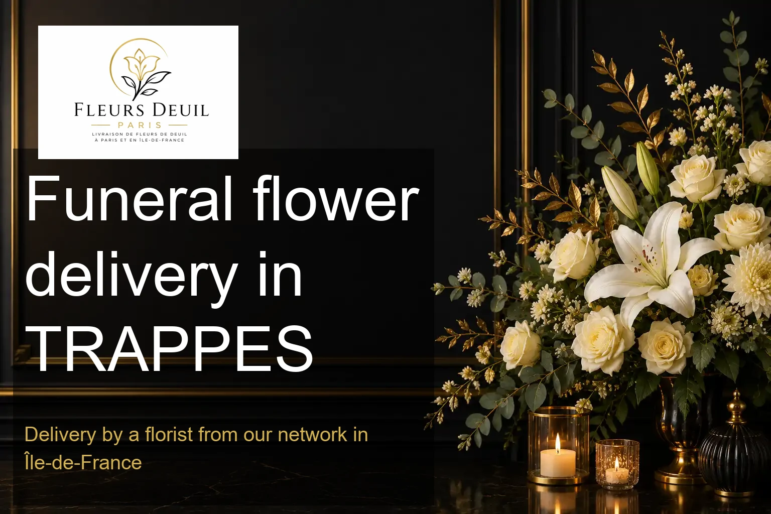 Funeral flower delivery in TRAPPES