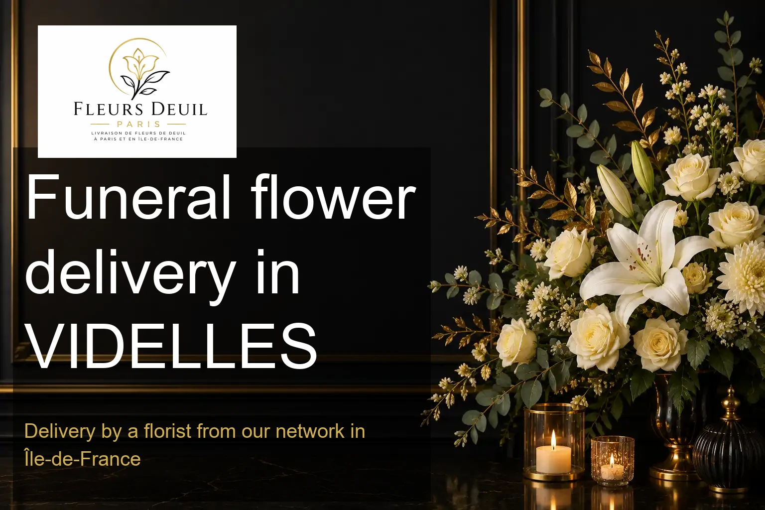 Funeral flower delivery in VIDELLES