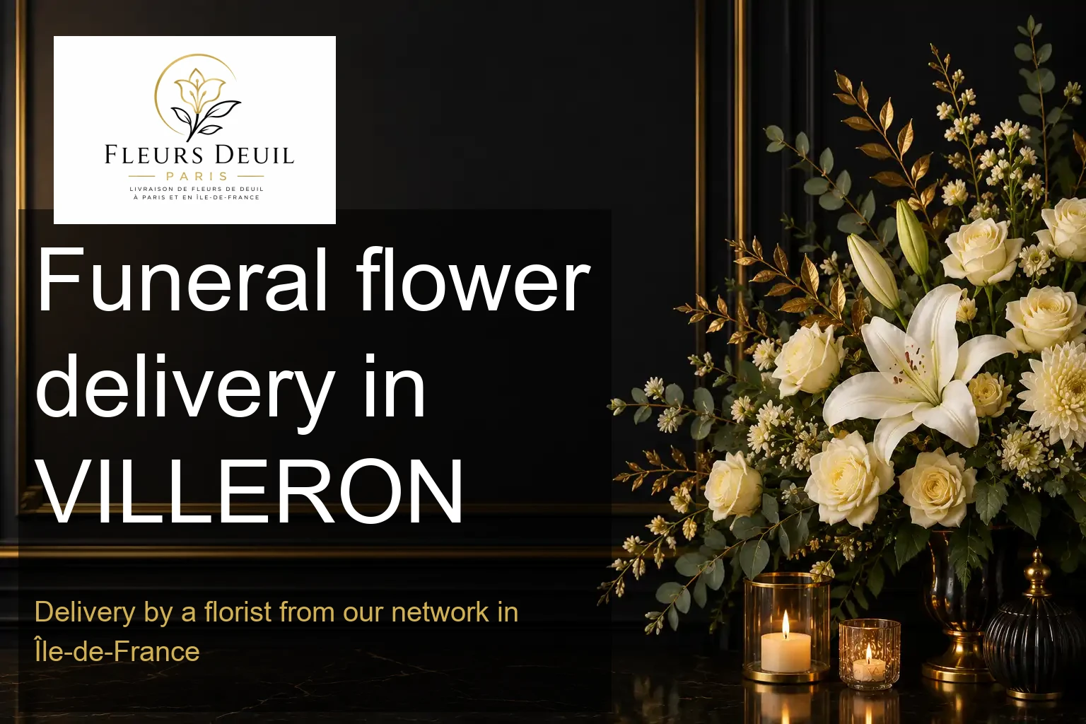 Funeral flower delivery in VILLERON