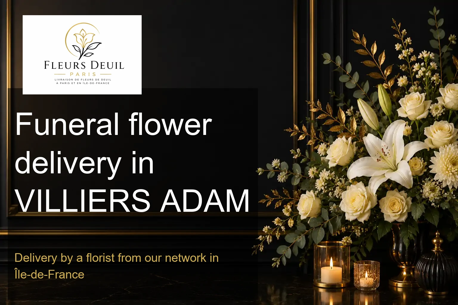 Funeral flower delivery in VILLIERS ADAM