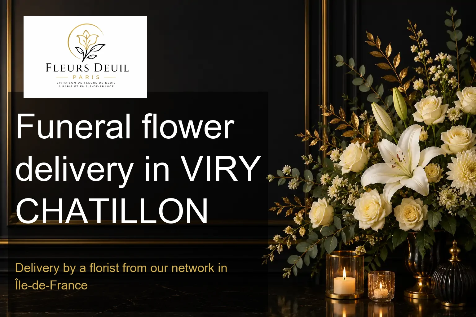 Funeral flower delivery in VIRY CHATILLON