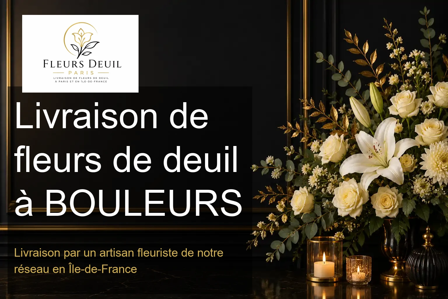 Livraison de fleurs de deuil à BOULEURS