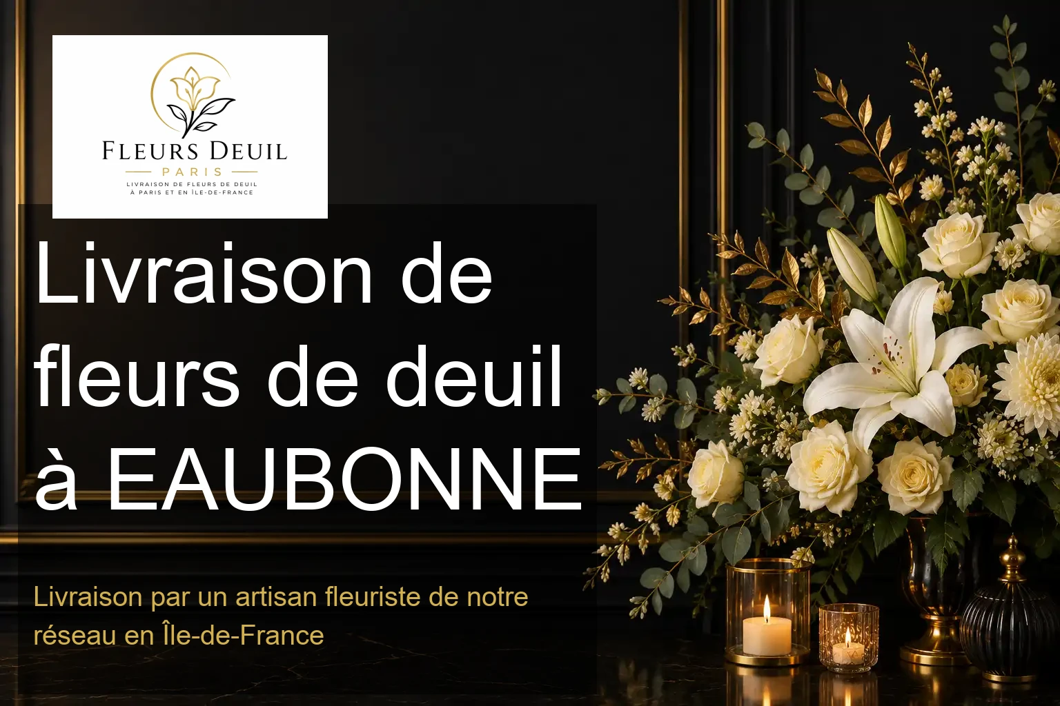 Livraison de fleurs de deuil à EAUBONNE