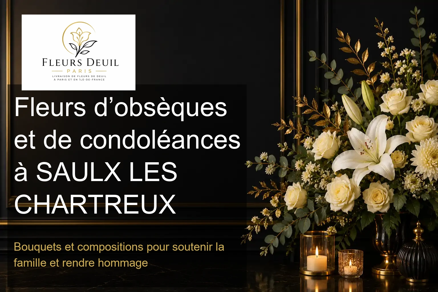 Fleurs d’obsèques et de condoléances à SAULX LES CHARTREUX
