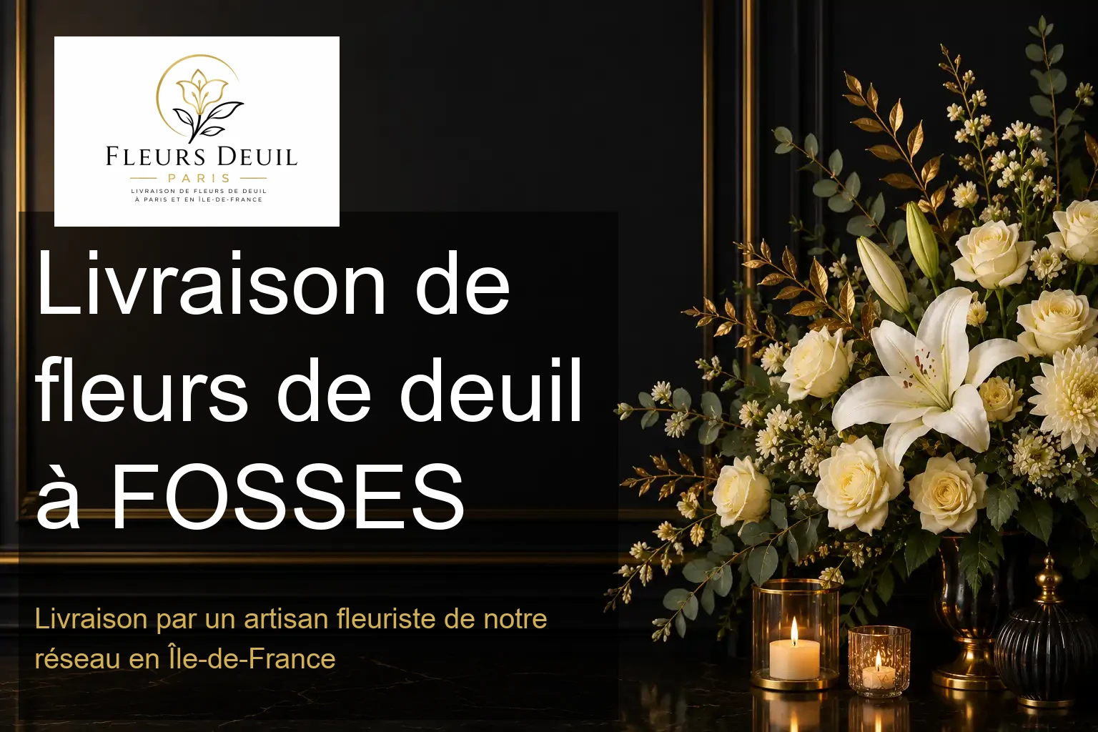 Livraison de fleurs de deuil à FOSSES