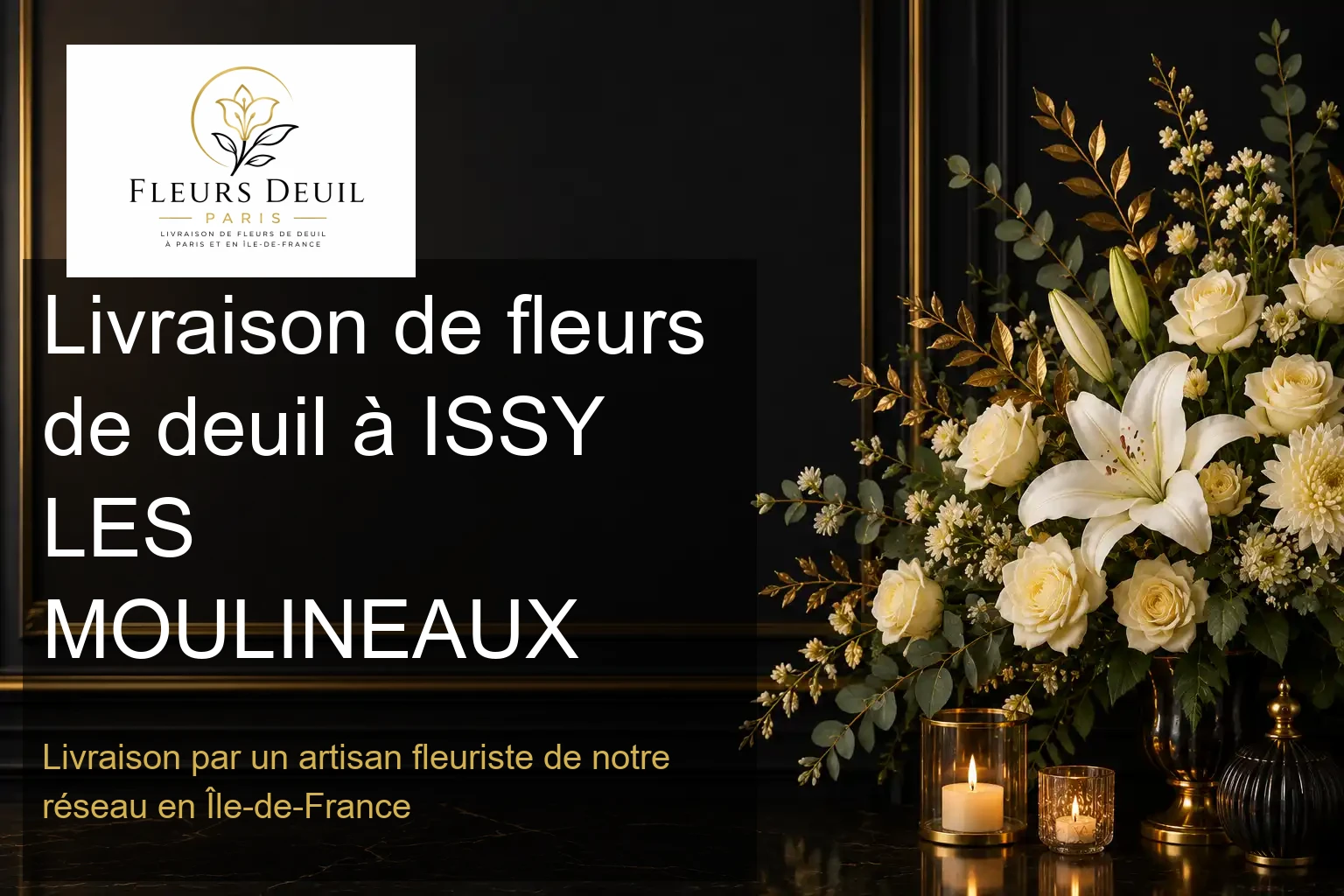 Livraison de fleurs de deuil à ISSY LES MOULINEAUX