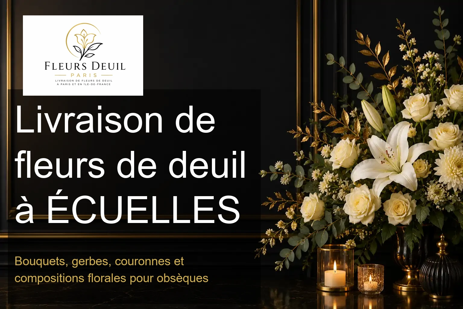Livraison de fleurs de deuil à ÉCUELLES