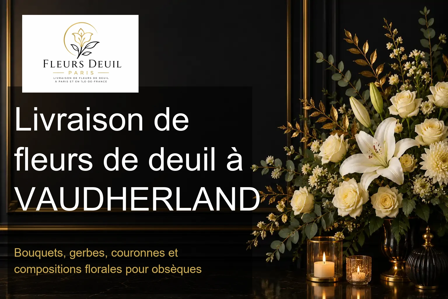 Livraison de fleurs de deuil à VAUDHERLAND