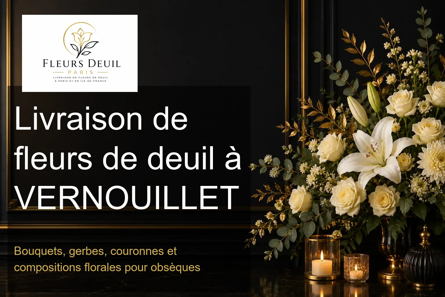 Livraison de fleurs de deuil à VERNOUILLET