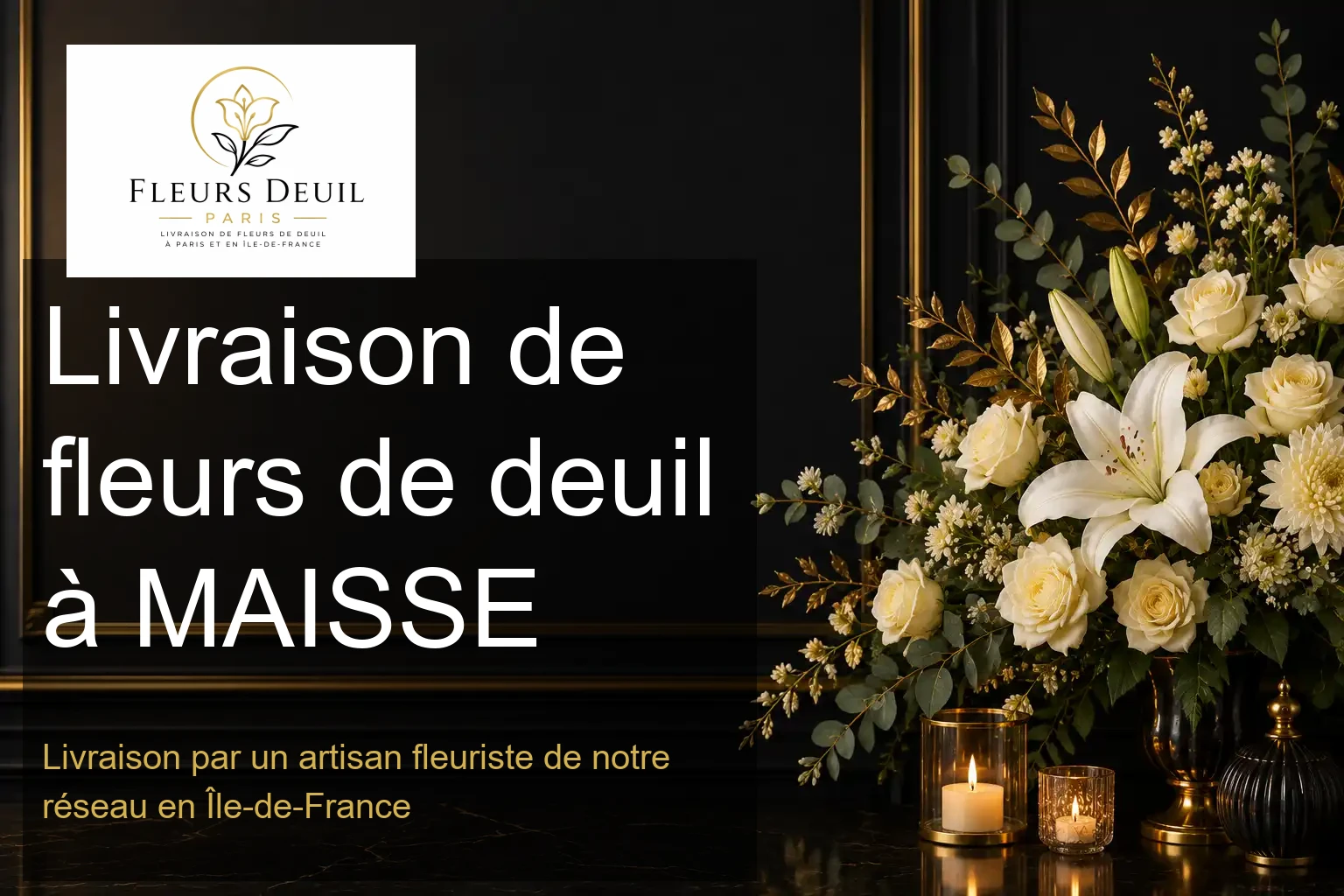 Livraison de fleurs de deuil à MAISSE
