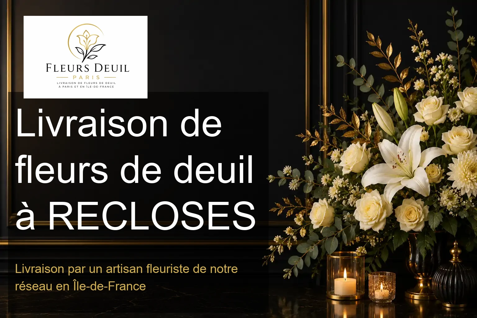 Livraison de fleurs de deuil à RECLOSES