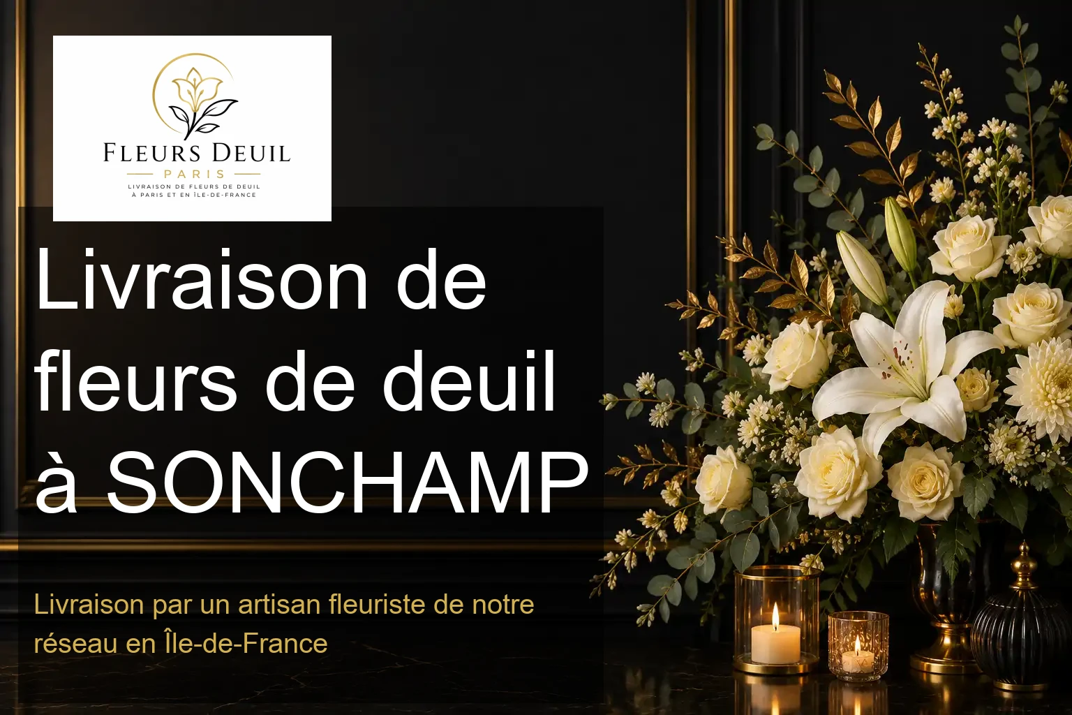 Livraison de fleurs de deuil à SONCHAMP