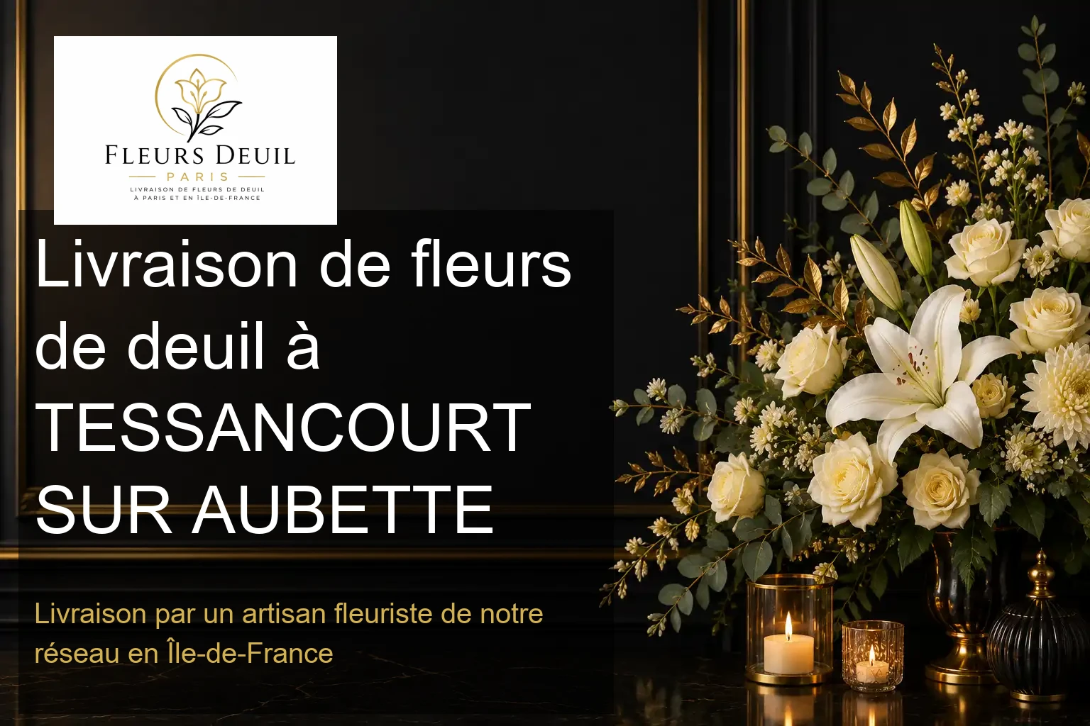 Livraison de fleurs de deuil à TESSANCOURT SUR AUBETTE